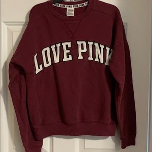 Women’s XS Pink Crew Neck Sweatshirt